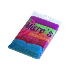 Lot de 5 carrés microfibre 32 x 32 cm BIGBROSS