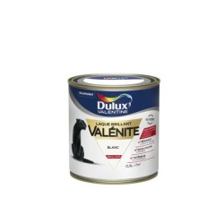 Peinture laque boiserie Valénite DULUX VALENTINE blanc brillant 0.5 l