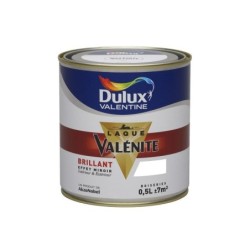 Peinture laque boiserie Valénite DULUX VALENTINE blanc brillant 0.5 l