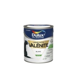 Peinture laque boiserie Valénite DULUX VALENTINE blanc satiné 2 l