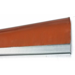 Solin Mastic À Bavette Scover Plus Sable Et Rouge, L.220 Mm X L.2 M