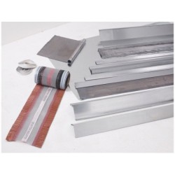 Feuille De Zinc Scover Plus Gris, 2X1M