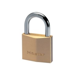 Master Lock 2950Eurd Cadenas À Clé Extra Fin En Laiton, Doré, 8,1 X 5 X 1,7 Cm