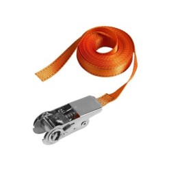 Master Lock 3209Eurdat Sangle À Cliquet, Orange, 5M X 25Mm Sangle