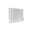 Radiateur électrique à inertie fluide horizontal, CELCIA, 1500 W blanc