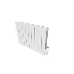 Radiateur électrique à inertie fluide horizontal, CELCIA, 1800 W blanc