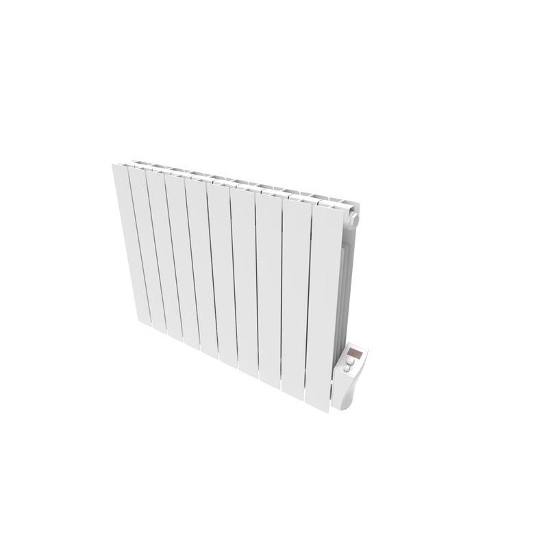 Radiateur électrique à inertie fluide horizontal, CELCIA, 1800 W blanc