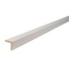 Baguette D'Angle Médium (Mdf) Arrondie Blanc, 23 X 23 Mm, L. 2.44 M