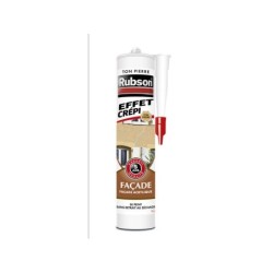 Mastic étanchéite facade acryl RUBSON effet crepi ton pierre cart280ml