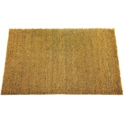 Tapis grattant en coco naturel uni 33 x 60 cm