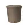 Récupérateur d'eau aérien GARANTIA cylindrique taupe , 300 L