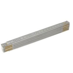 Mètre Pliant De Menuisier Aluminium Dexter, 2 M