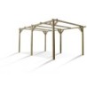 Carport bois Paco 1 voiture, 13.5 M²