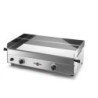 Plancha au gaz KRAMPOUZ 2 brûleurs 2000w, inox