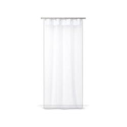 Voilage Tamisant, Cleo Blanc-Blanc N°1 L.140 X H.250 Cm