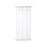 Voilage Tamisant, Cleo Blanc-Blanc N°1 L.140 X H.250 Cm