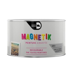 Peinture Magnétique Gris Satin Maison Deco Magnétik C'Est Génial ! 0.2 L