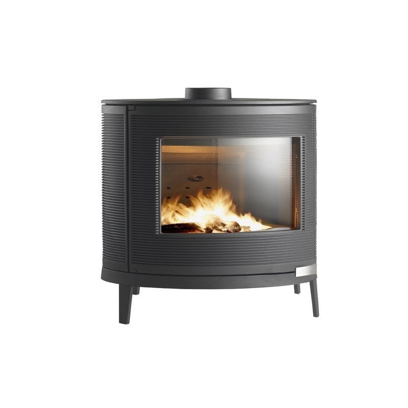 Poêle à bûche Kaori, INVICTA, 9 kW anthracite