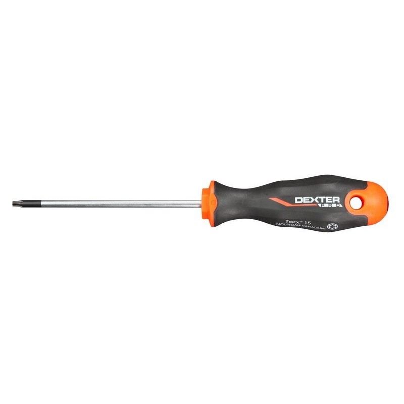 Tournevis Torx T15, L.100 Mm Dexter Pro