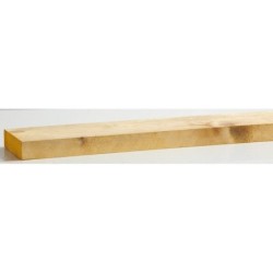 1/2 Bastaing-Solivette Sapin Épicéa Traité, 38X150 Mm, Long 3 M, Chx 2, Classe 2