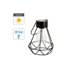 Lanterne Solaire Noir Xanlite