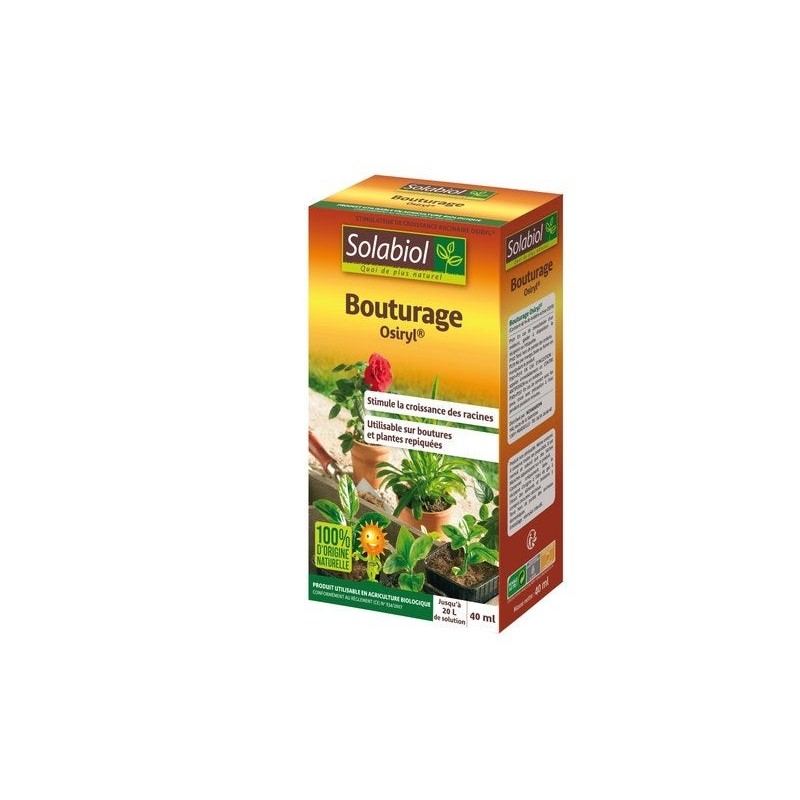 Traitement Des Insectes Hormone De Bouturage Solabiol, Pour Tous Végétaux, 40Ml