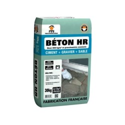 Béton sans poussière prêt à l'emploi, PRB, 30 kg gris