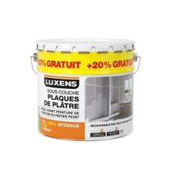 Sous-couche plaque de plâtre LUXENS 10L+20% gratuit