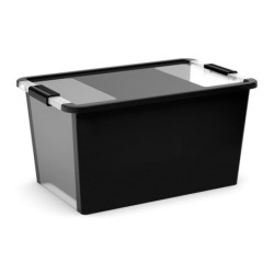  Boîte Kis Plastique Noir L.55 X P.35 X H.28 Cm Cm