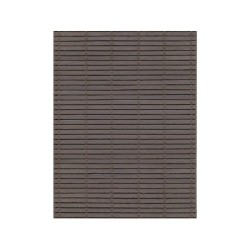 Store Enrouleur Tamisant Bois Tissé, Brun Taupe N°3, 60/65 X 180 Cm