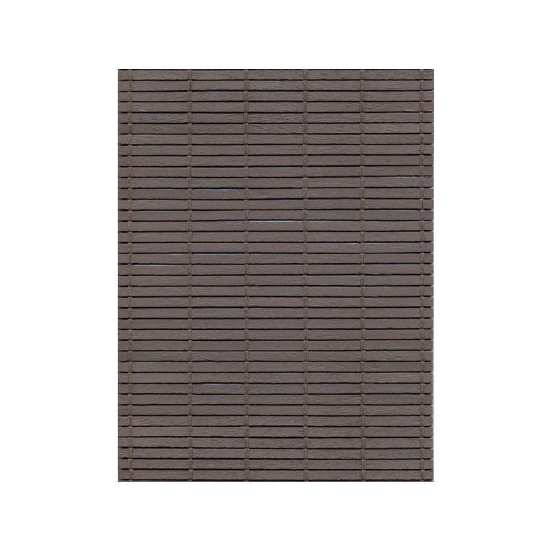 Store Enrouleur Tamisant Bois Tissé, Brun Taupe N°3, 60/65 X 180 Cm