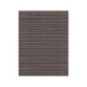 Store Enrouleur Tamisant Bois Tissé, Brun Taupe N°3, 60/65 X 180 Cm