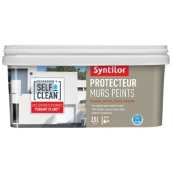 Imperméabilisant Façade Protecteur Murs Peints Self Clean Incolore 2,5L