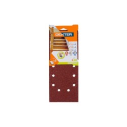 Lot De 5 Patins Abrasifs Dexter, 115 X 280 Mm, Grains 40