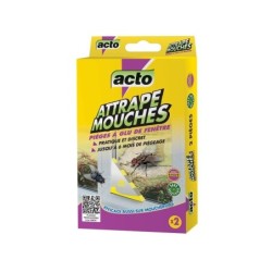  Attrape mouches pièges à glu de fenêtre