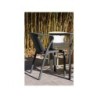 Fauteuil de jardin en polypropylène, FADO EZPELETA, gris/argent