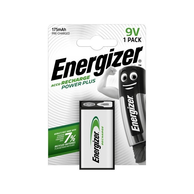 Pile Rechargeable 9 V, 175 Mah, Energizer