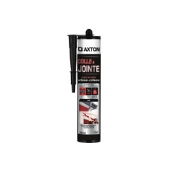 Colle joint int/ext polymere axton noir cartouche 290ml