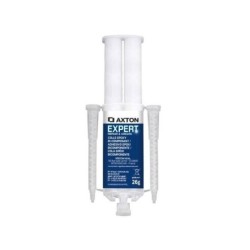 Colle de reparation epoxy bi-composant axton expert seringue 26g