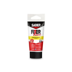 Colle de fixation tube SADER Fixer sans percer intérieur, 55ML blanc