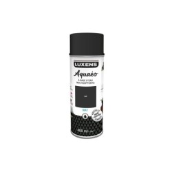 Bombe de peinture Aquaeo LUXENS noir mat 400 ml