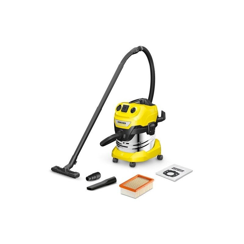 Aspirateur de chantier eau et poussières KARCHER WD 4 SPEC, 21 kPa, 20 l