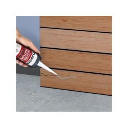 Mastic étanchéite facade/toiture silicone neutre AXTON transp c 280ml