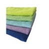 Lot de 5 chiffon microfibre recyclé multisurface, LISERÉ VERT