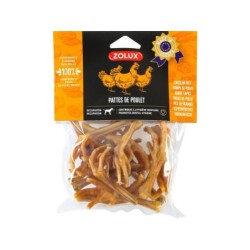 Friandise chien pattes de poulet 300g