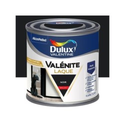 Peinture boiserie noir brillant DULUX VALENTINE 0.125l