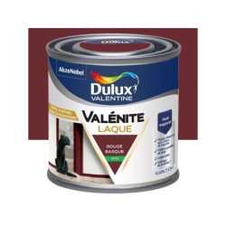 Peinture boiserie rouge basque satin DULUX VALENTINE 0.125l