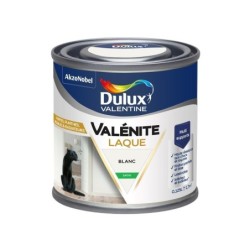 Peinture boiserie blanc satin DULUX VALENTINE 0.125l