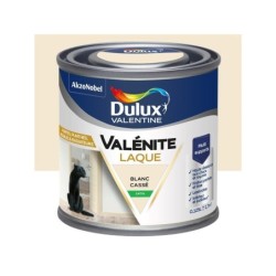 Peinture boiserie blanc cassé satin DULUX VALENTINE 0.125l