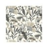 Papier peint vinyle intisse matisse tropical gris